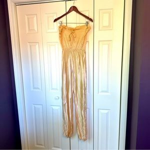 Vintage 1990’s Satin Pink Jumpsuit